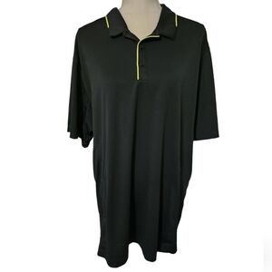 Nike golf black dri-fit‎ polo